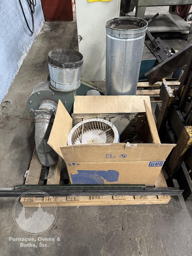 60"W x 84"H x 60"L, Gas Fired Walk-In Oven, 500°F
