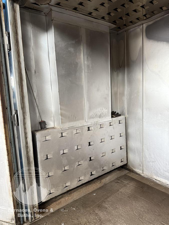 60"W x 84"H x 60"L, Gas Fired Walk-In Oven, 500°F