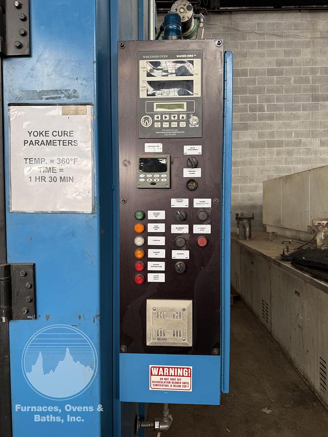 60"W x 84"H x 60"L, Gas Fired Walk-In Oven, 500°F