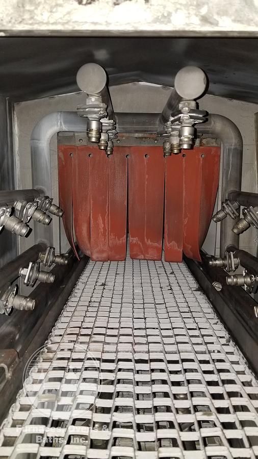 12"W Stainless Steel Belt Washer