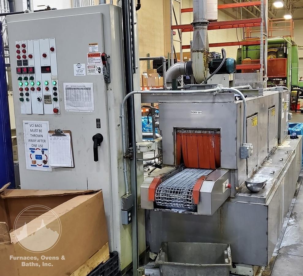 12"W Stainless Steel Belt Washer