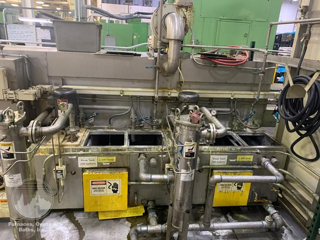 12"W Stainless Steel Belt Washer