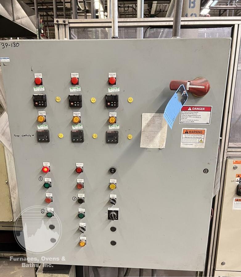 24"W x 5"H x 120"L, Thermal Basic Belt Temper, 900-F, Electric, 3 Zones