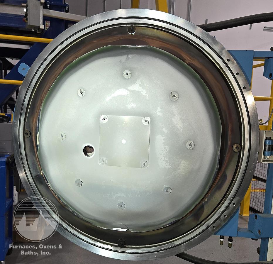TM Super Series Vacuum Furnace, 12”W x 12”H x 24”L. 2400-F, 2 Bar, Diffusion Pump
