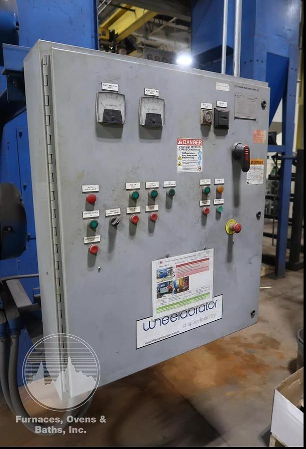 48” Diamter Table Shot Blast w/Dust Collector