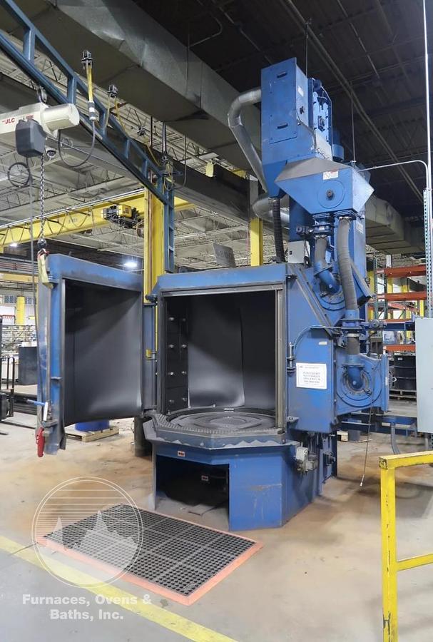 48” Diamter Table Shot Blast w/Dust Collector