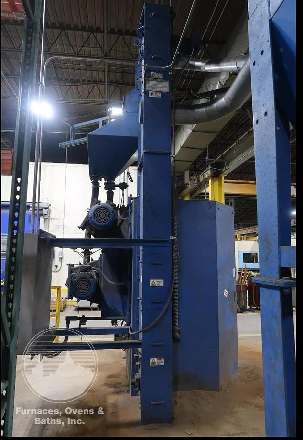 48” Diamter Table Shot Blast w/Dust Collector