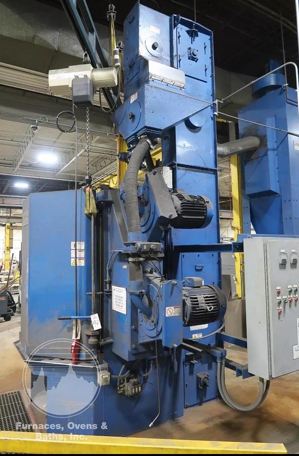 48” Diamter Table Shot Blast w/Dust Collector