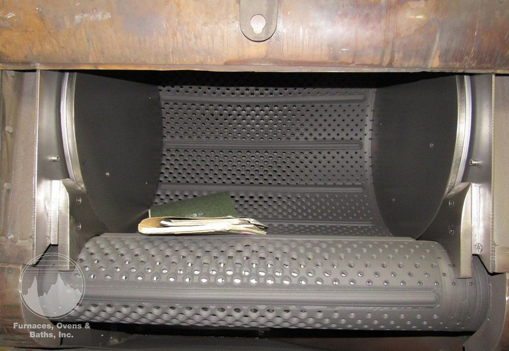 27" x 36" TUMBLAST w/Skip Hoist Loader