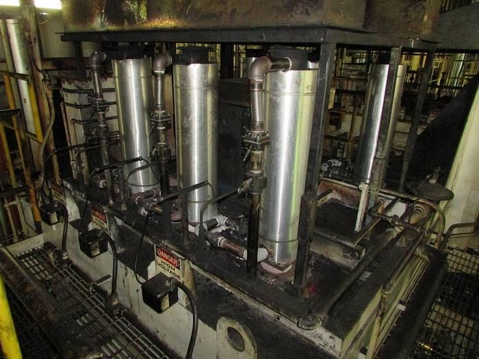 AFC Integral Quench Furnace, 36"W x 36"H x 48"L, Gas Fired, 1750°F