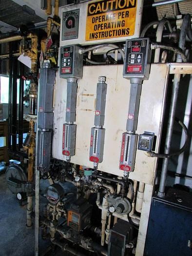 AFC Integral Quench Furnace, 36"W x 36"H x 48"L, Gas Fired, 1750°F