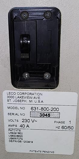 Leco TC40 Nitrogen/Oxygen Determinator