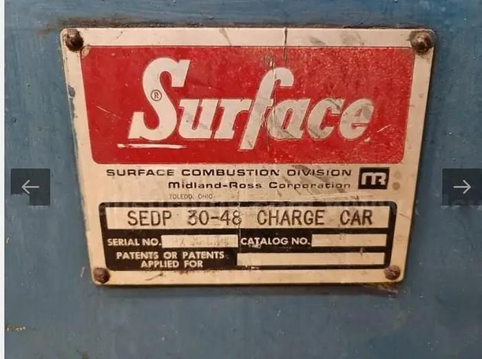 Surface Combustion Charge Car SEDP 30-48