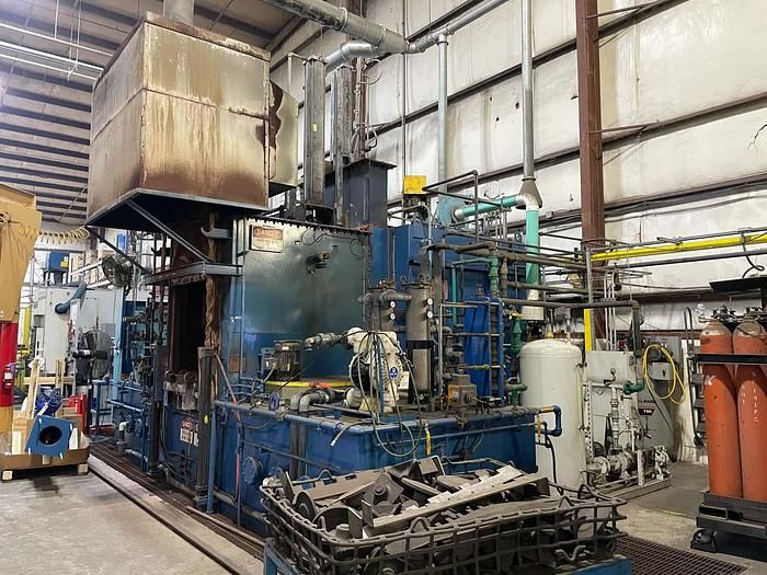 Surface Combustion Super Allcase Integral Quench Furnace, 36"W x 36"H x 48"L, Gas, 1800°F