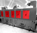 Industrial roller washing machine