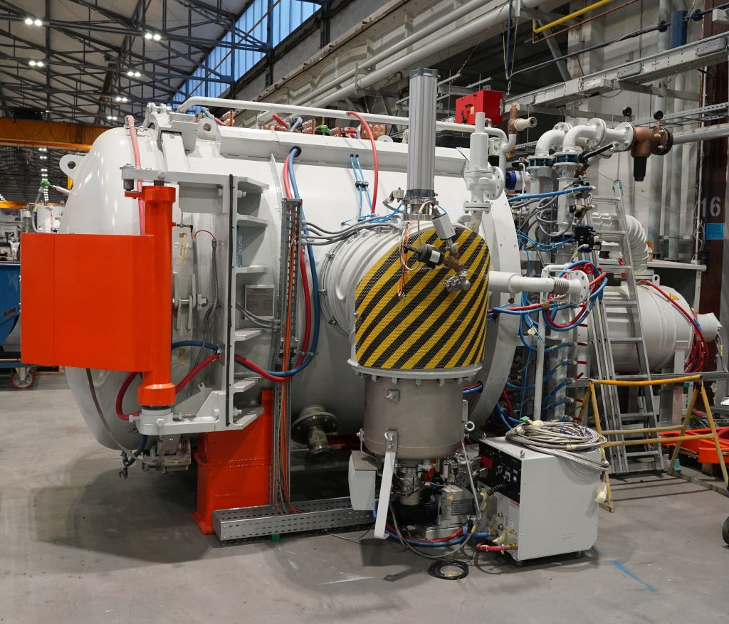 Vacuum furnace with gas cooling under pressure of 1,5 bar. TYPE 2.0VP-4050_48_MS