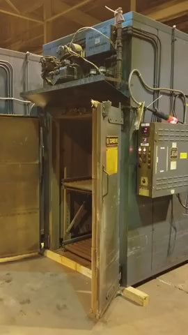 48"W x 72"H x 60"L, Gas Fired Walk-In Oven, 500°F