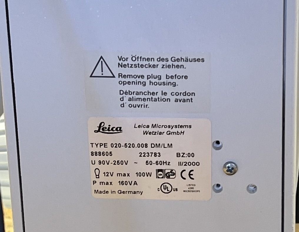 Leica DMLM Upright Materials Microscope
