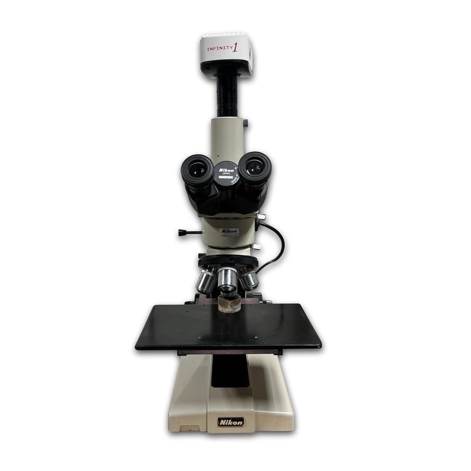 Nikon Optiphot Upright Metallographic Microscope