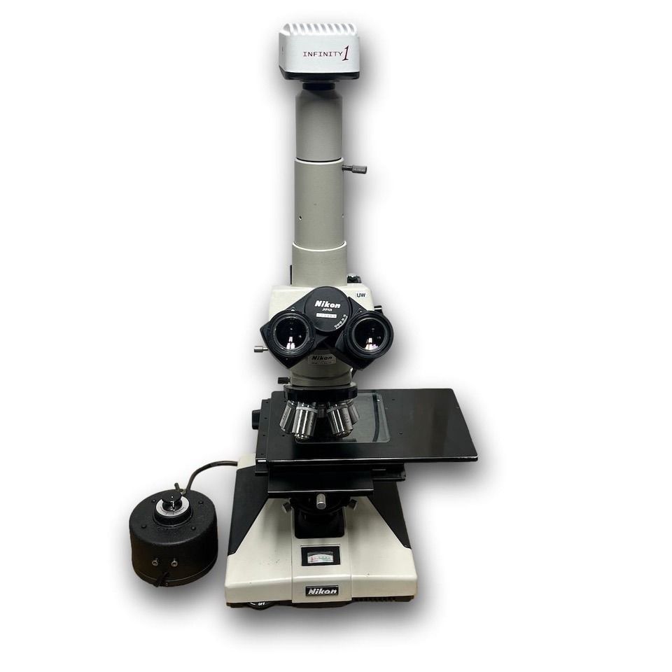 Nikon Optiphot Upright Metallographic Microscope