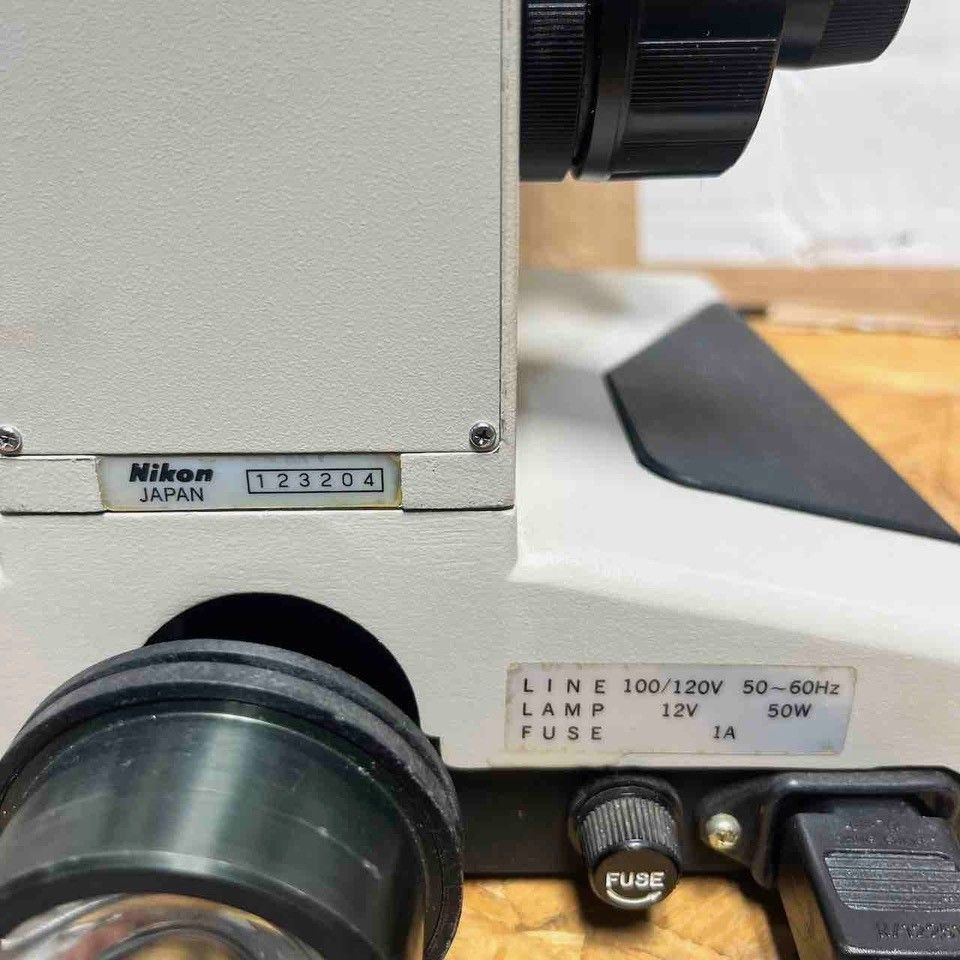 Nikon Optiphot Upright Metallographic Microscope