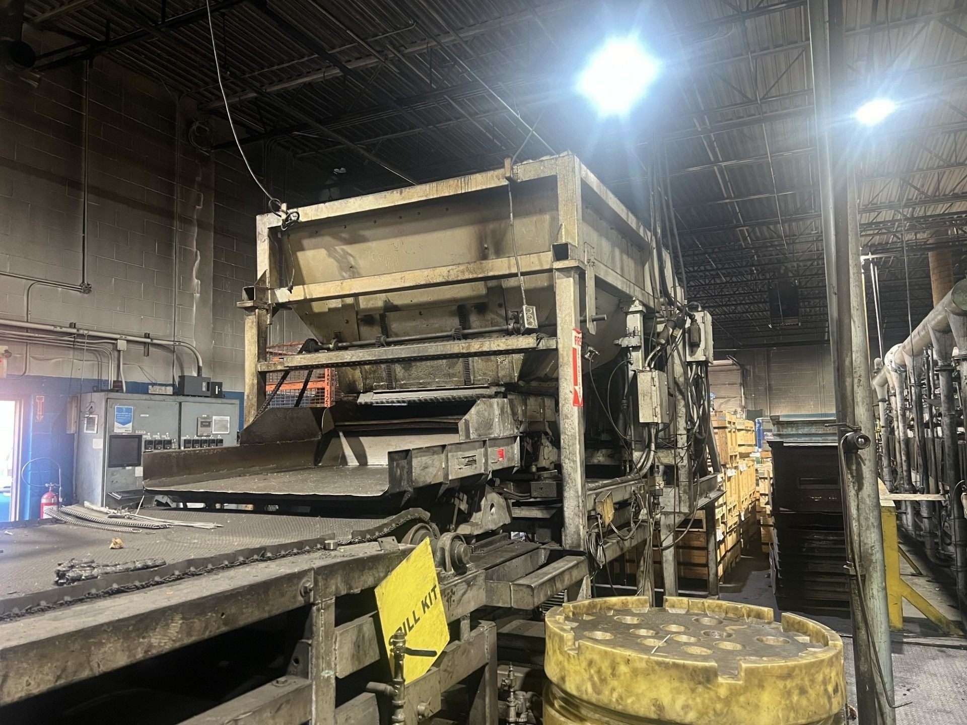 Can Eng 3500 Pound/Hour Mesh Belt Line