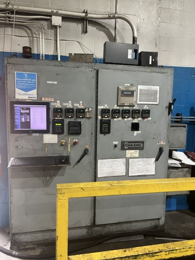 Can Eng 3500 Pound/Hour Mesh Belt Line